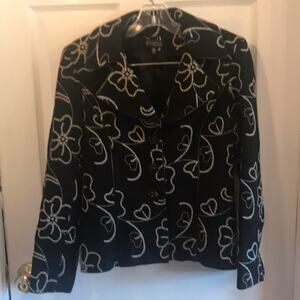 Juliana Collezione 4 black and white jacket